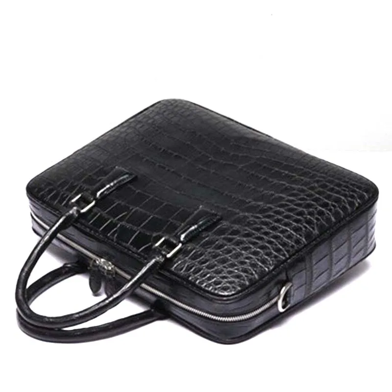 Рисунок 2 - Мужская сумка из натуральной крокодиловой кожи ourui