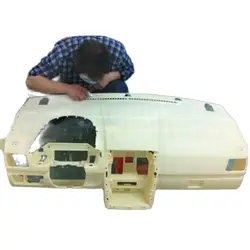 Peça de automóvel do abs do cnc que faz