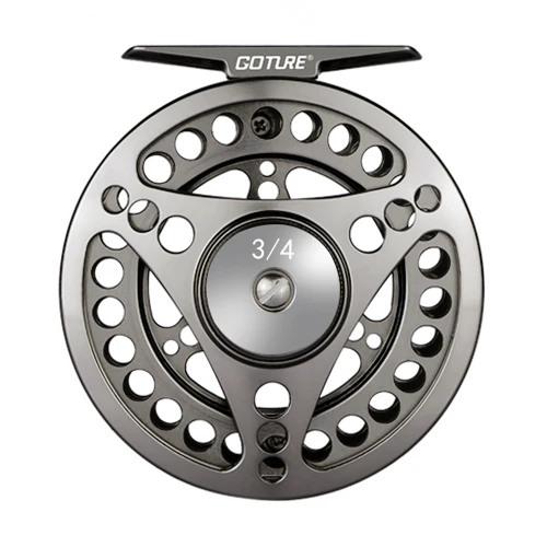 Goture Высокое Качество Fly Fishing Reel 3/4 5/6 7/8 Сменных Fly Reel 2+ 1BB 1: 1 Алюминиевого Сплава рыболовные Снасти Рыболовные Снасти нахлыстом катушка - Цвет: 3 4