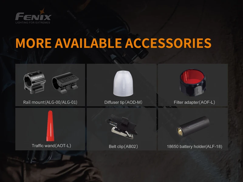 Fenix TK22 UE Portable Tactical Flashlight (11)