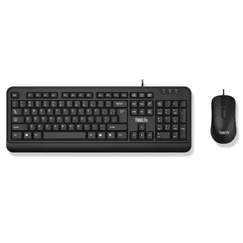 

Km130 For Lenovo Thinkpad Wired Mouse And Keyboard Set Keyboard Mouse Business Office Wired Mouse And Keyboard Set