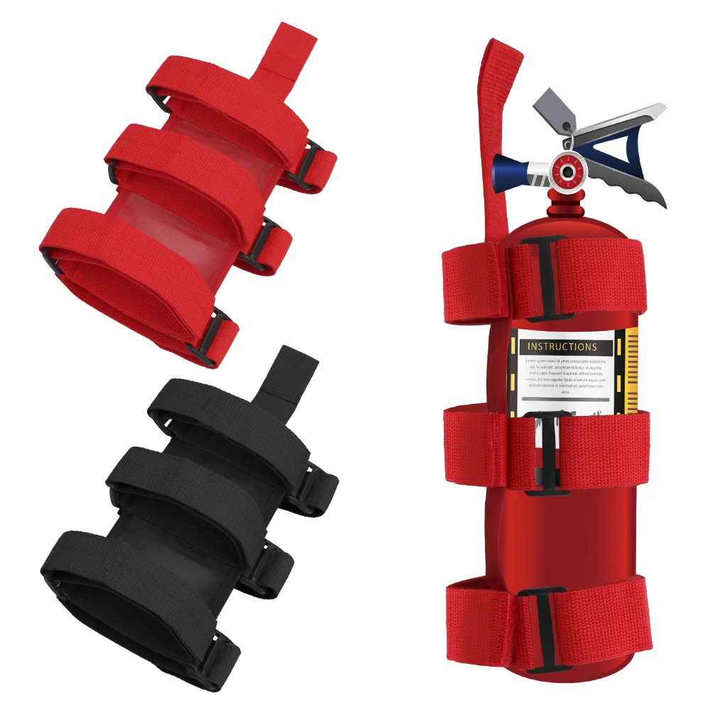 Car Fire Extinguisher Strap Holder Mount Kit for Jeep Wrangler TJ JK JL 97-18