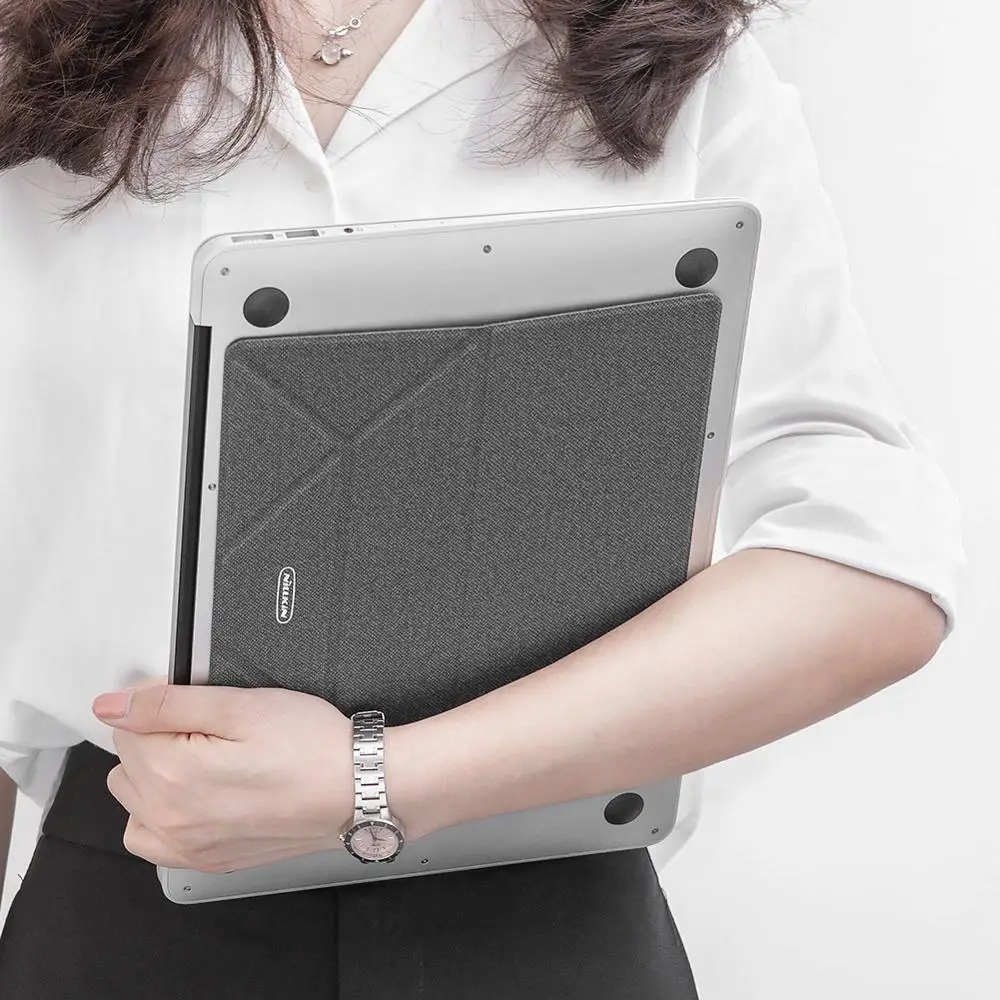  NILLKIN Adjustable Laptop Stand Universal Folding Notebook Stand Adhesive Portable Tablet Holder fo