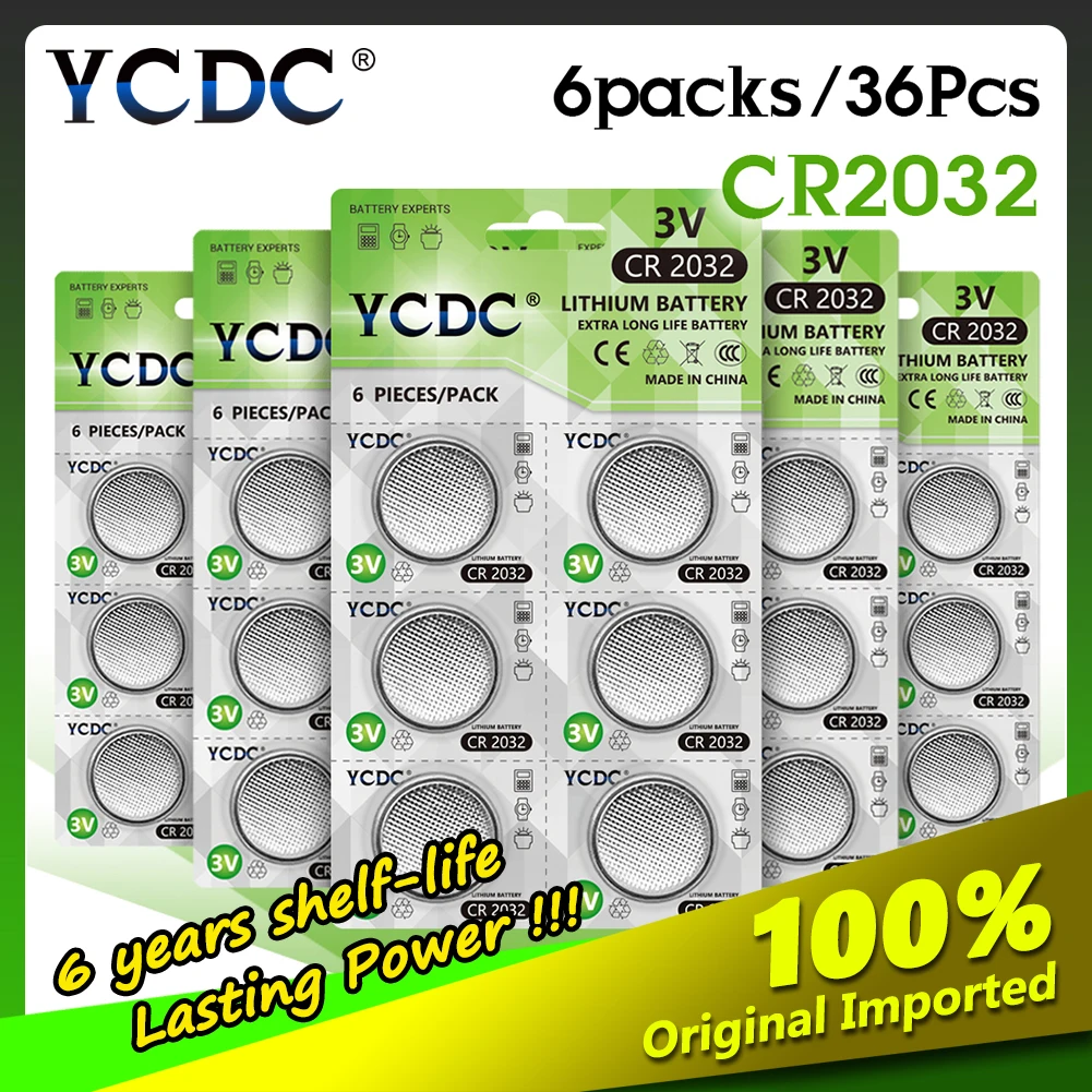 Литий-ионный аккумулятор Pro CR2032 BR2032 DL2032 EA2032C ECR2032 L2032 CR 2032 3 в | Электроника