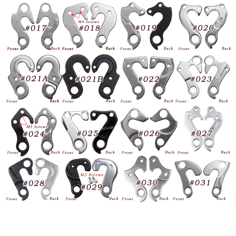 1 шт. велосипед Шестерни вешалки сзади велосипеды переключатель задний крючок мех отсева для Trek сек XDS #017 031| |