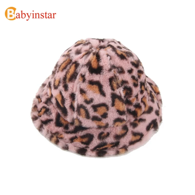 Babyinsta/детская шапочка с леопардовым принтом для мальчиков и девочек; шапка для маленьких девочек; модная шапка для малышей; шерстяная шапка для маленьких девочек