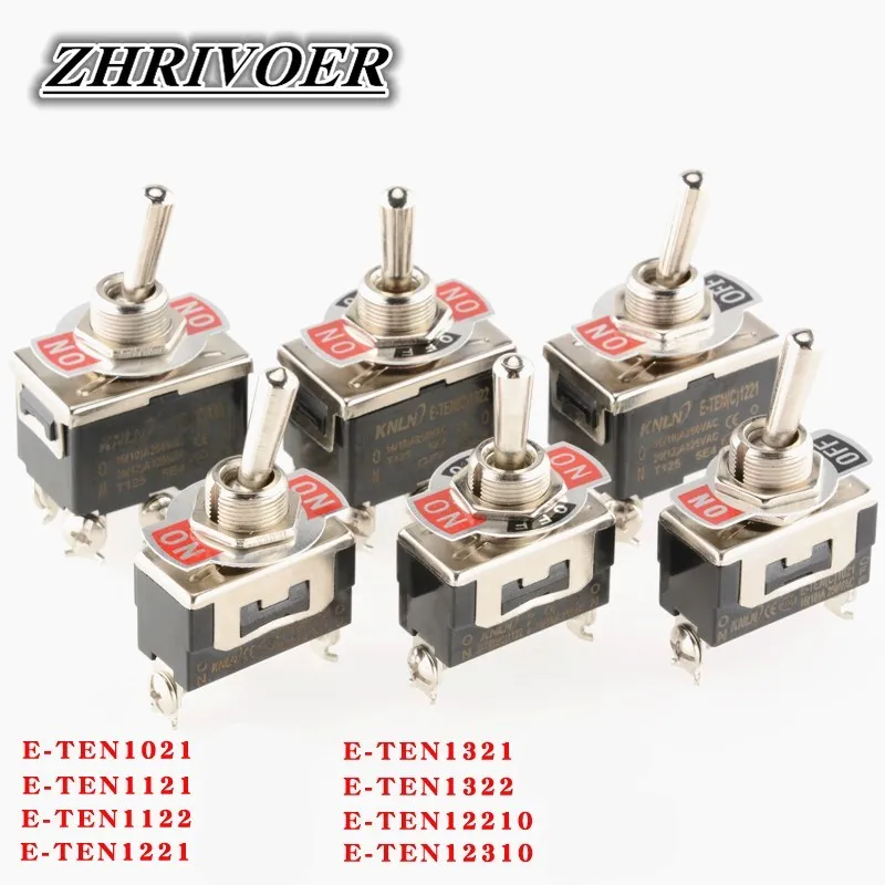 Высококлассная мини фотовспышка AC 250V 16A 2/3/4/6/12 Pin ON OFF 2/3 серебряный контакт с