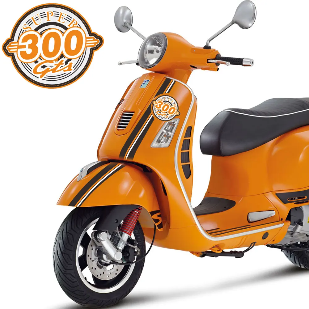 

Motorcycle Sticker Body Shell Decal For PIAGGIO VESPA GTS 300 GTS300 Sport Super Moto Sticker Film Paster GTS 300