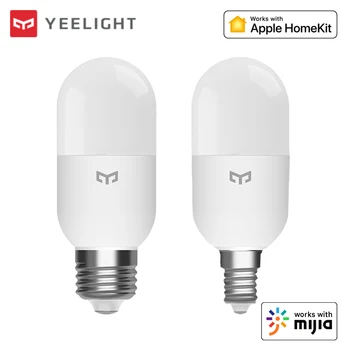 

Yeelight LED Smart Bulb M2 Bluetooth Mesh Version E27 E14 Dimmable Lamp Color Temperature APP Control Work with Homekit Mi Home