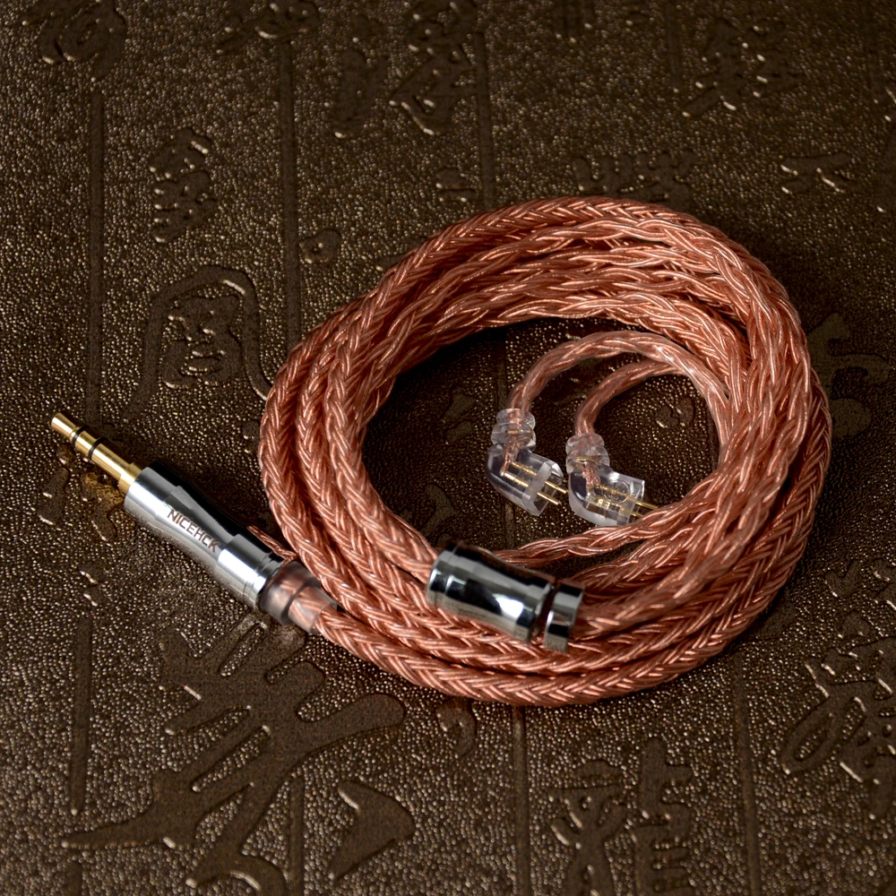 Najtaniej NICEHCK NX7 Pro dedykowane 16 rdzeni wysokiej czystości kabel miedziany 3.5 2.5 4.4mm wtyczka NX7 2Pin dla NX7 Pro DB3 TFZ AUGLAMOUR uniwersalny