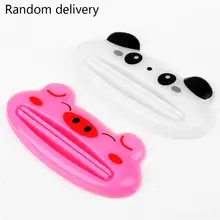 Мультфильм зубная паста тюбик соковыжималка Легкий дозатор прокатки держатель Ванная комната Су