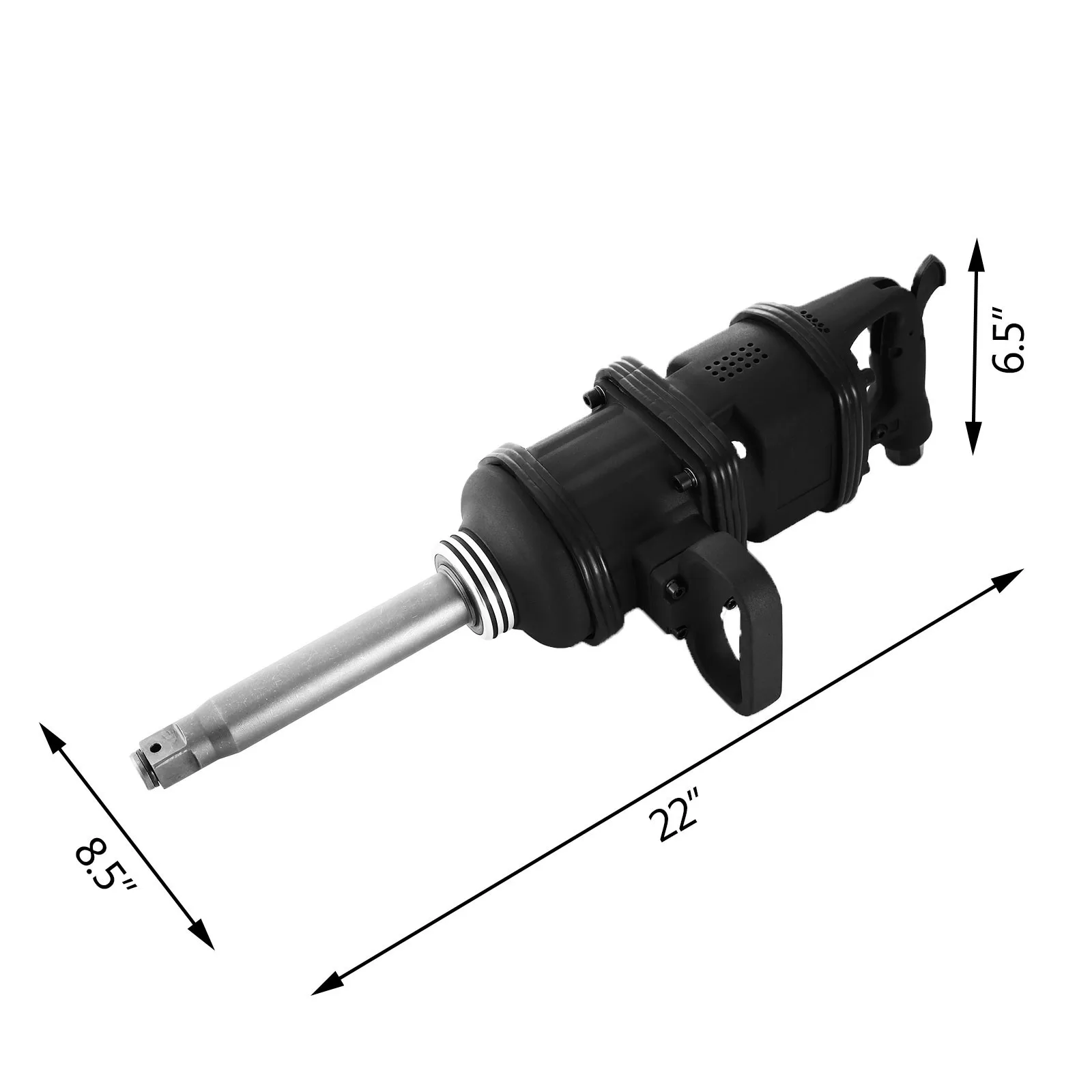 1" Drive Air Impact Wrench Gun 6800Nm Long Shank 1Inch Drive Hammer Tool POPULAR 
