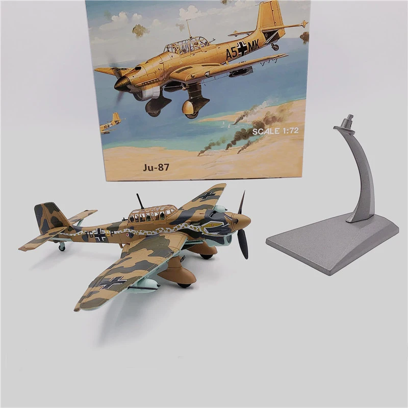 Специальное предложение, коллекция 1/72, немецкая JU-87 модель бомбардировщика для дайвинга, модель истребителя, Коллекционная модель из сплава, военная модель
