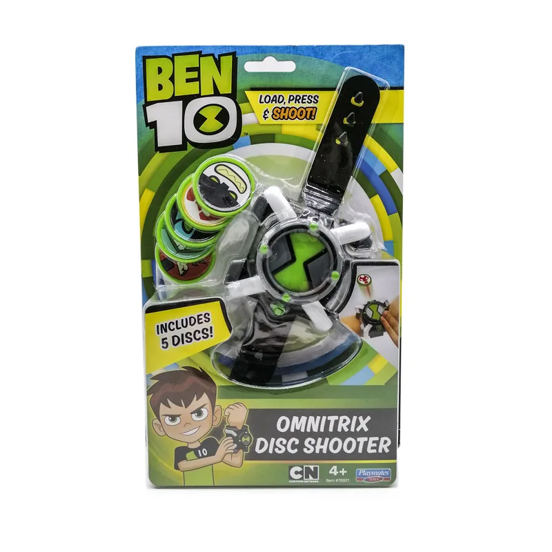 Orologio Ben10 originale Omnitrix Disc Shooter contenuto 5 dischi Ben Toy  collezioni| | - AliExpress