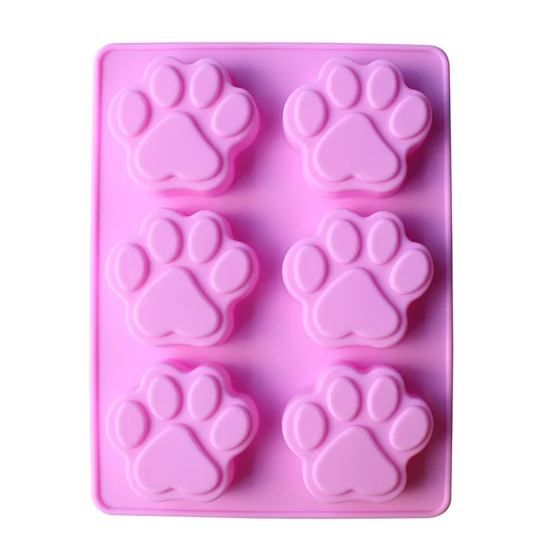 Six-Hole-Puppies-Footprints-Silicone-Cake-Mold-Soap-Mold-Catlike-Cold-Temperature-Cake-Soap-Bakeware-A753