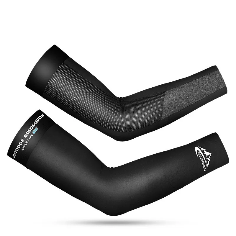 

Ice Fabric UV Protection Arm Sleeves Sunscreen Bands Mangas Warmers Summer Sports Running Cycling Driving Reflective