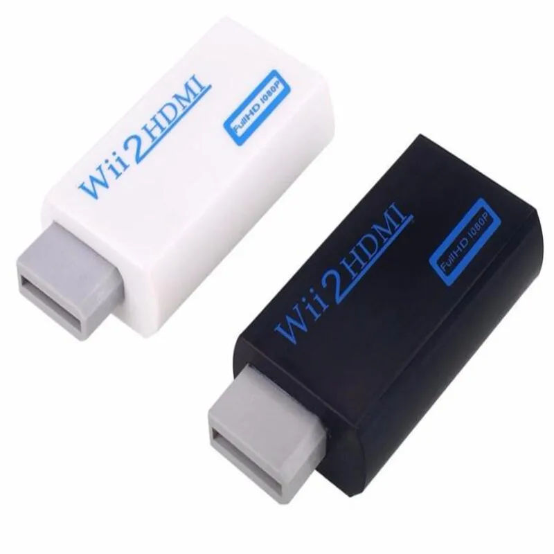 10 шт./лот Full HD 720P 1080P Wii2HDMI адаптер для Wii к HDMI преобразователю 3 5 мм аудио видео