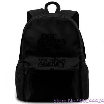 

Back to the Future Doc Brown Marty McFly Official Mens New Hot Printing women men backpack laptop travel school adult