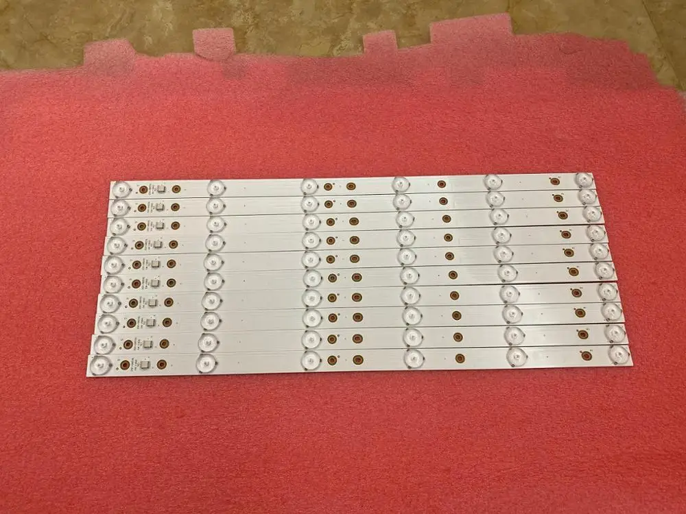 

New Kit 10pcs 6LED 451mm LED strip for 50TM 50F1 DS50M51 DS03-V02 DSBJ-WG 5028D-V02