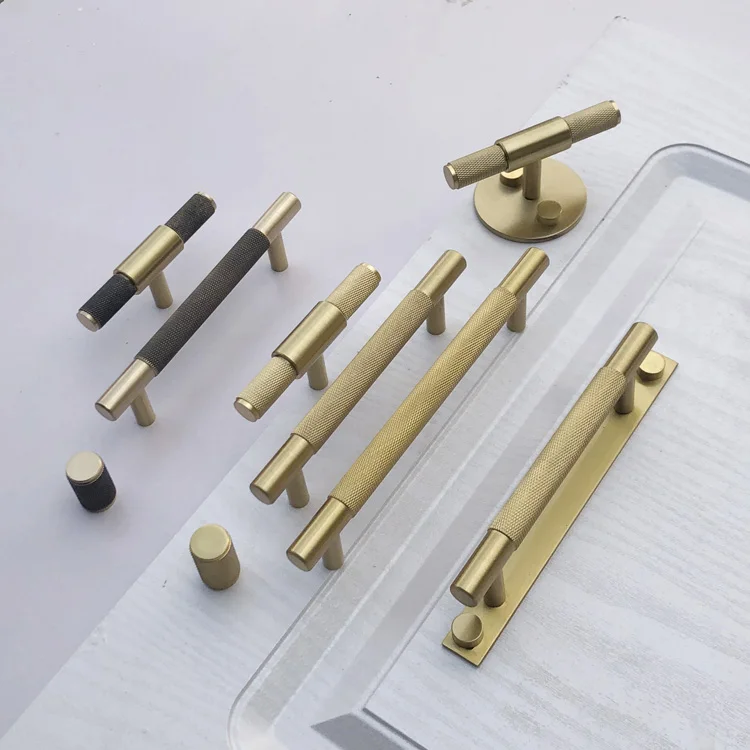 Латунные ручки для мебели, золотой черный современный шкаф для шкафа, комод, ящик для шкафа, вытяжной светильник, роскошные ручки