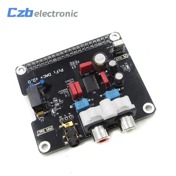 

HIFI DAC Audio Sound Card Module Expansion Board I2S Interface 384KHz for Raspberry pi /2/3/B+