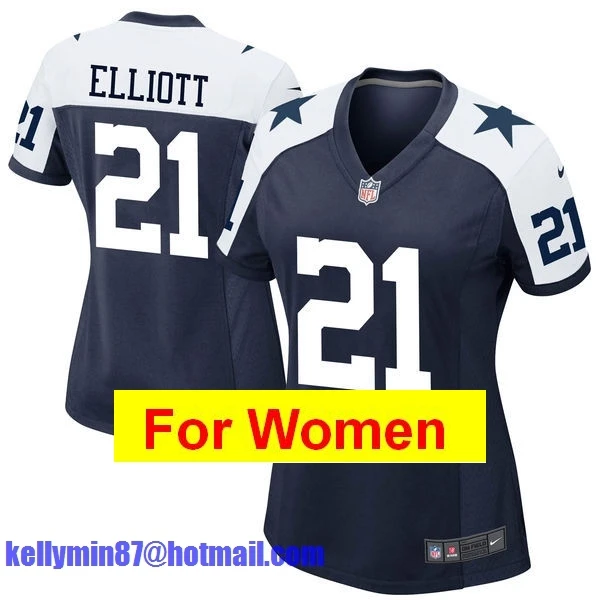 Белый Stitiched, Dallas s, Tony Romo, Emmitt Smith, Cole besley, Sean Lee, Jason Witten, Ezekiel Elliott, для женщин Джерси - Цвет: Белый