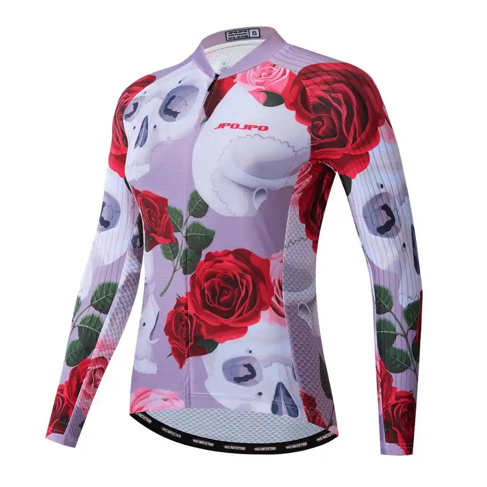 women's long sleeve mountain bike jersey