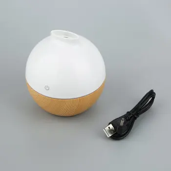 

130ML USB Mini Atomization Humidifier Aroma Essential Oil Diffuser 5 Color Change Air Purifier For Home Office Use