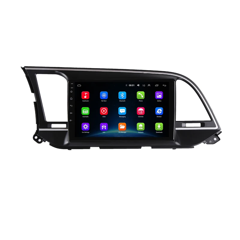 Top 9" Android 9.1 Car DVD Video Player GPS For HYUNDAI ELANTRA 2016 2017 headunit audio car radio stereo navigation bluetooth wifi 18