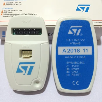 

ST-LINK V2 Debug emulation download burn programmer stlink V2 Support STM32/STM8