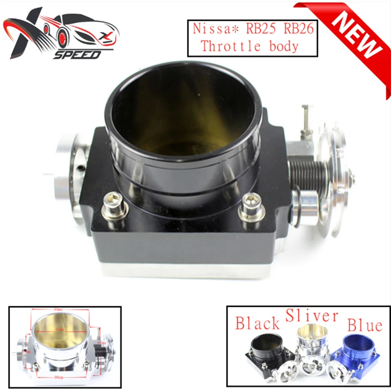 Корпус дроссельной заслонки Skyline RB25DET 80 мм Nissa n RB25 (R32 R33 R34) впускная трубка XXVQTB80 |