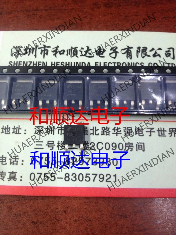 20 шт./лот FQD12N20L TO-252 12A 200V