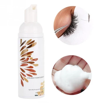 

Eyelash Extension Glue Eye Lash Cleaning Foam Professional Eyelash Extensions Cleanser Shampoo No Stimulation Makeup Clean Tools