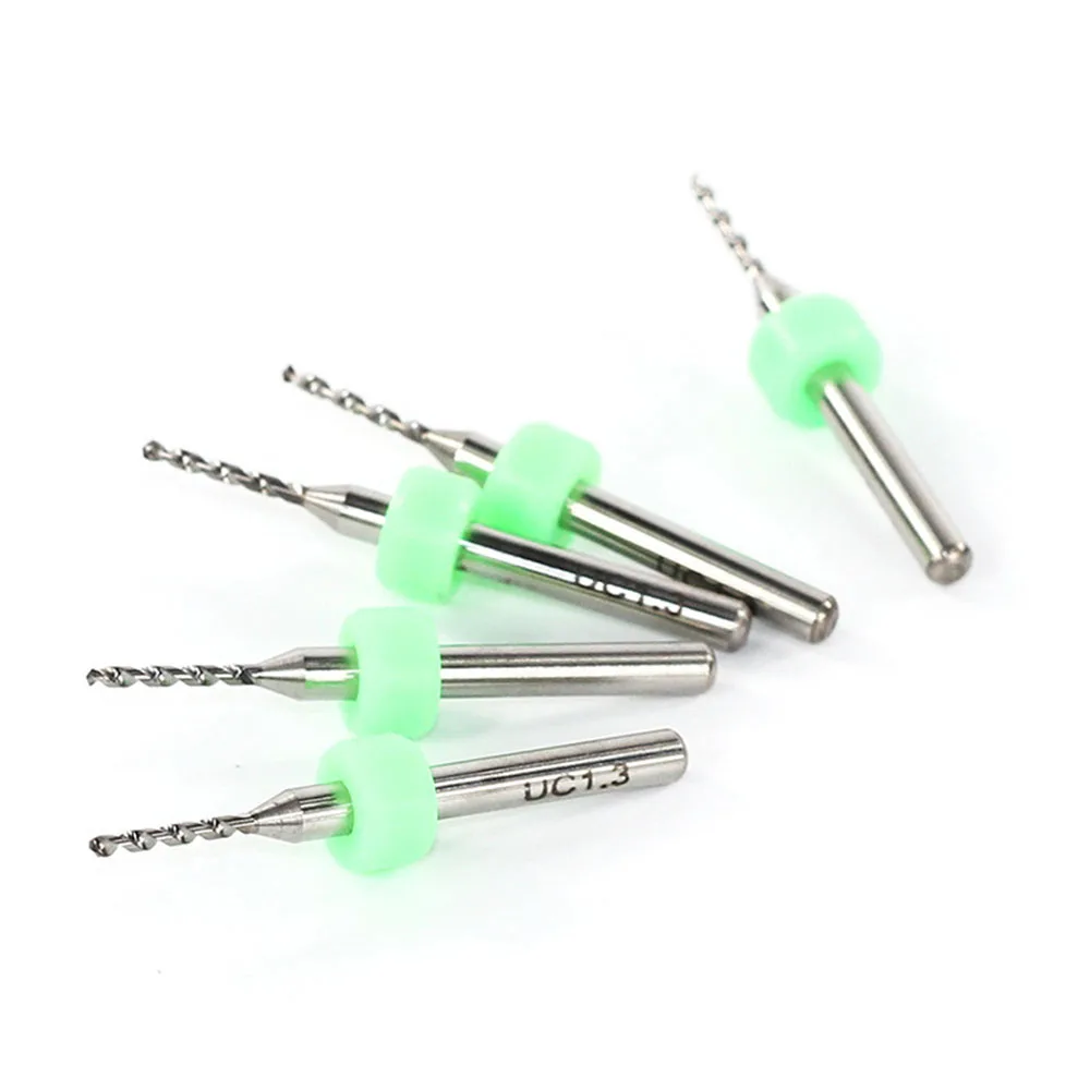 10 шт. 1,3 мм-2 мм импортные, карбидные сверла PCB печатная плата мини-сверла с ЧПУ набор ручных сверл