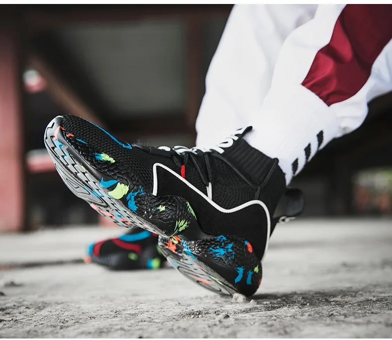 Couple Sneakers Shoes Mesh Breathable Chaussure Homme Casual Men Shoes Air Cushion Running Walking Women Shoes Drop shipping (16)