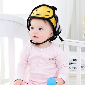 

2019 Infant Protection Helmet Breathable Mesh Baby Safety Kids for Walking Crawling Cute Cartoon Animal Toddler Head Hat