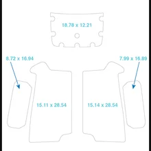 1991 Kawasaki SC Cockpit Pad лодка EVA Тиковый настил 1/" 6 мм
