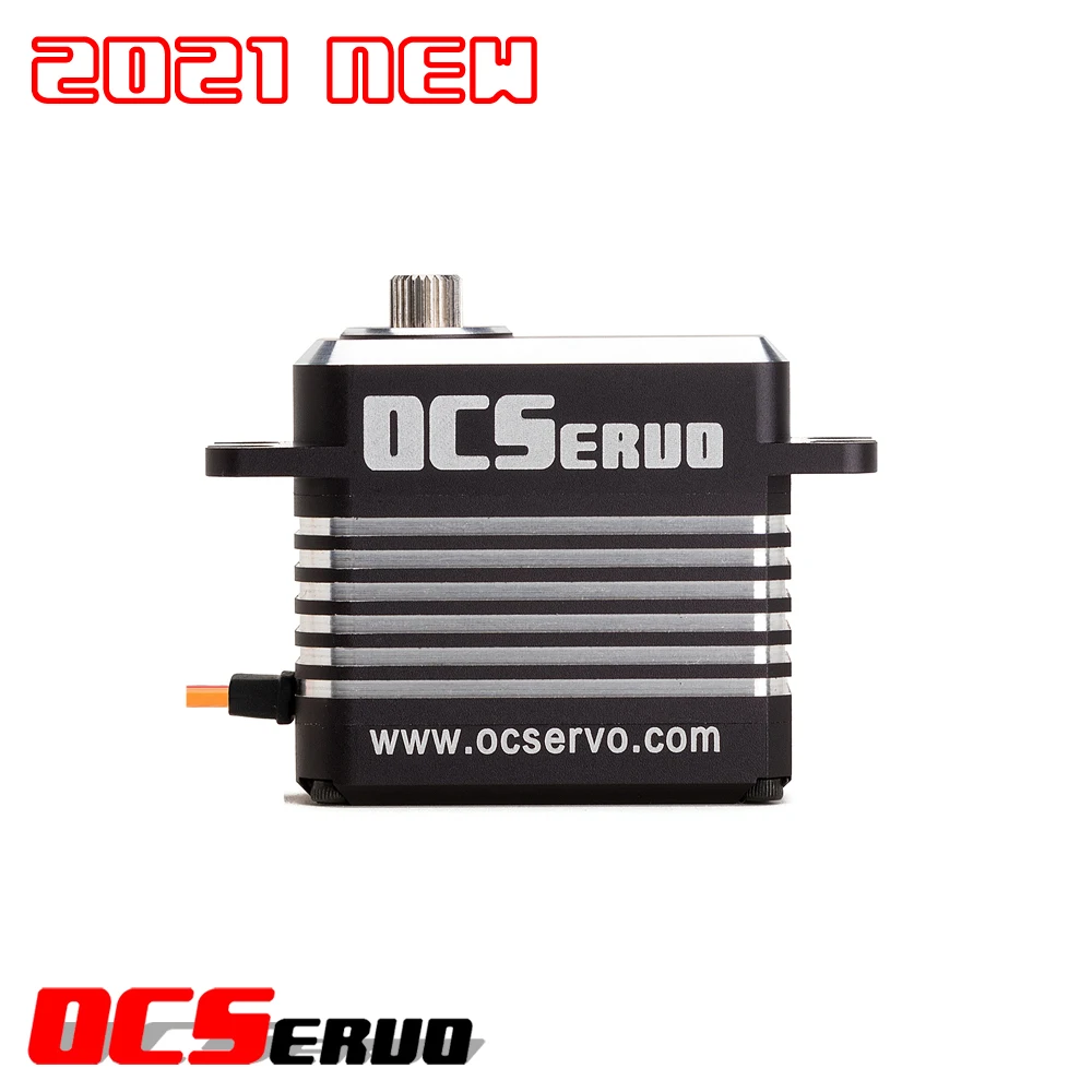OCS-201HV 높은 토크 서보 스틸 기어, 모든 CNC 방수 케이스, 8.4V, 20kg.cm, 68g, 0.10S/60 ° 코어리스 모터