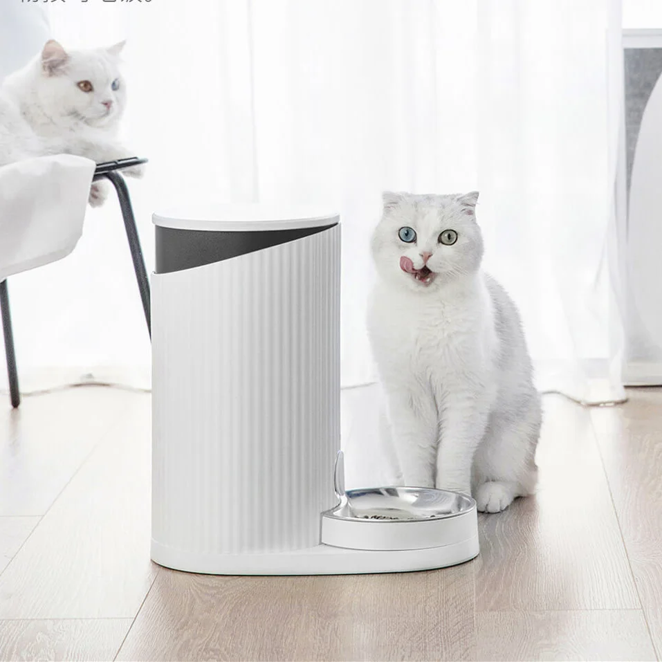 Mijia FURRYTAIL Pet Smart Feeder автоматическая подача анти-засорение приложение дистанционное управление синхронизации количественная кормушка для кошек собак домашних животных