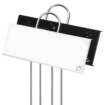 

30 Reusable Outdoor Plant Labels Metal Plant Inserts Suitable for Gardens, Vegetables (Silver + Black)