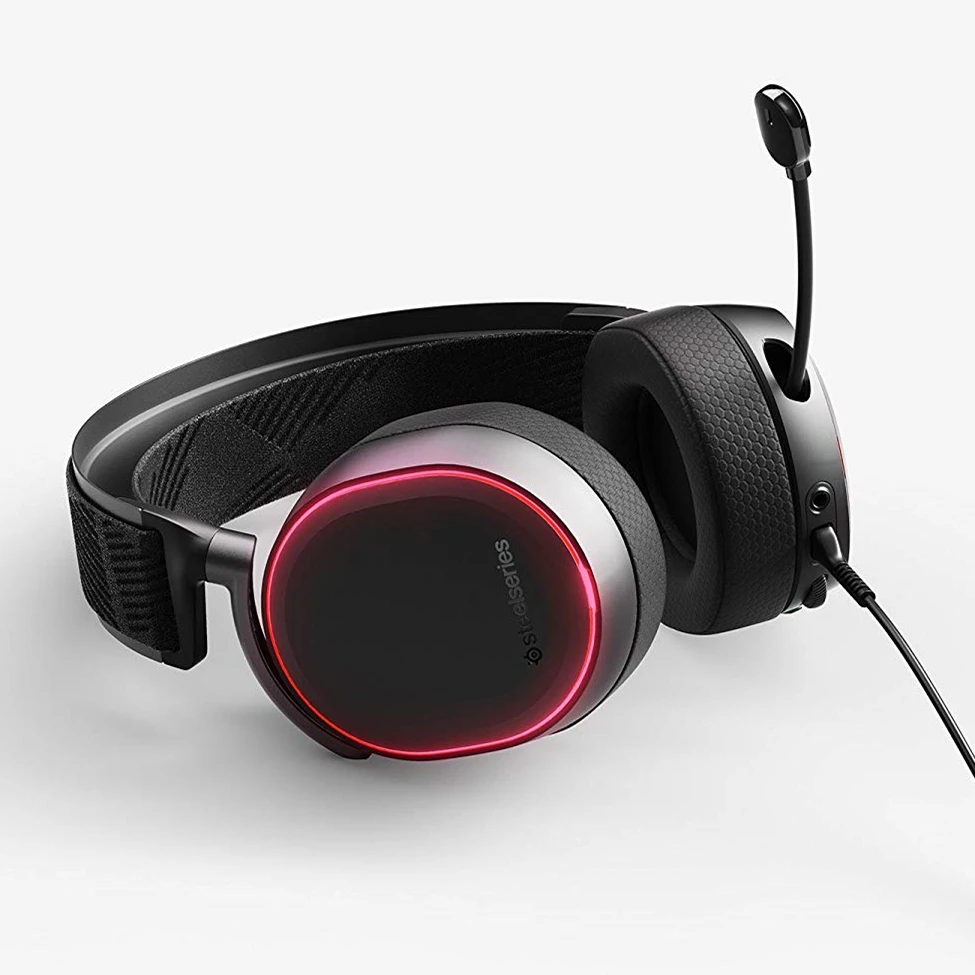 US $167.29 SteelSeries Arctis Pro High Fidelity Gaming Headset HiRes Speaker Drivers DTS HeadphoneX v20 Surround for PC Black