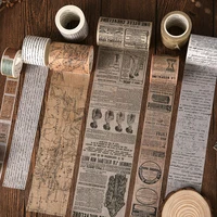 Journamm 11 Design Vintage Style Washi Paper Tape Scrapbooking Sticker School Supplies Decoration DIY Creative Stationery Tapes 1
