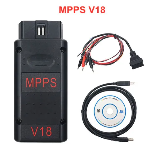 MPPS V18 Новое поступление MPPS V18 основной+ TRICORE+ MULTIBOOT V18.12.3.8 с секционным тросом - Цвет: MPPS V18
