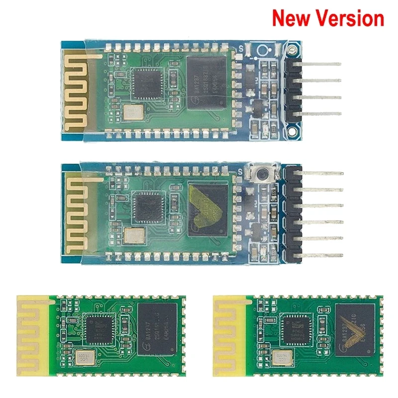 HC 05 06 Master Slave 6Pin/4Pin Anti Reverse Встроенный последовательный модуль Bluetooth беспроводной