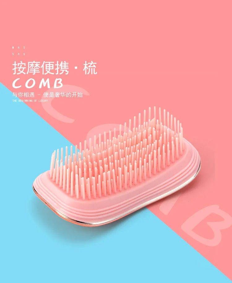 Напрямую от производителя стиль Tangle Teezer Бытовая парикмахерская расческа для прямых волос портативный шампунь для массажа головы Ha