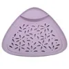 purple Новое пшеничное соломенное блюдо для пельменей, фруктов, суши, закуска, тарелка, двойная, полая, анти-обжигающая, тепло, легко моется, кухонная посуда - Цвет: purple