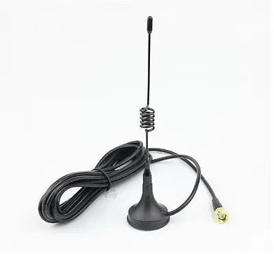 GSM GPRS антенна 433 МГц 3dbi кабель SMA штекер магнитное основание для любительской