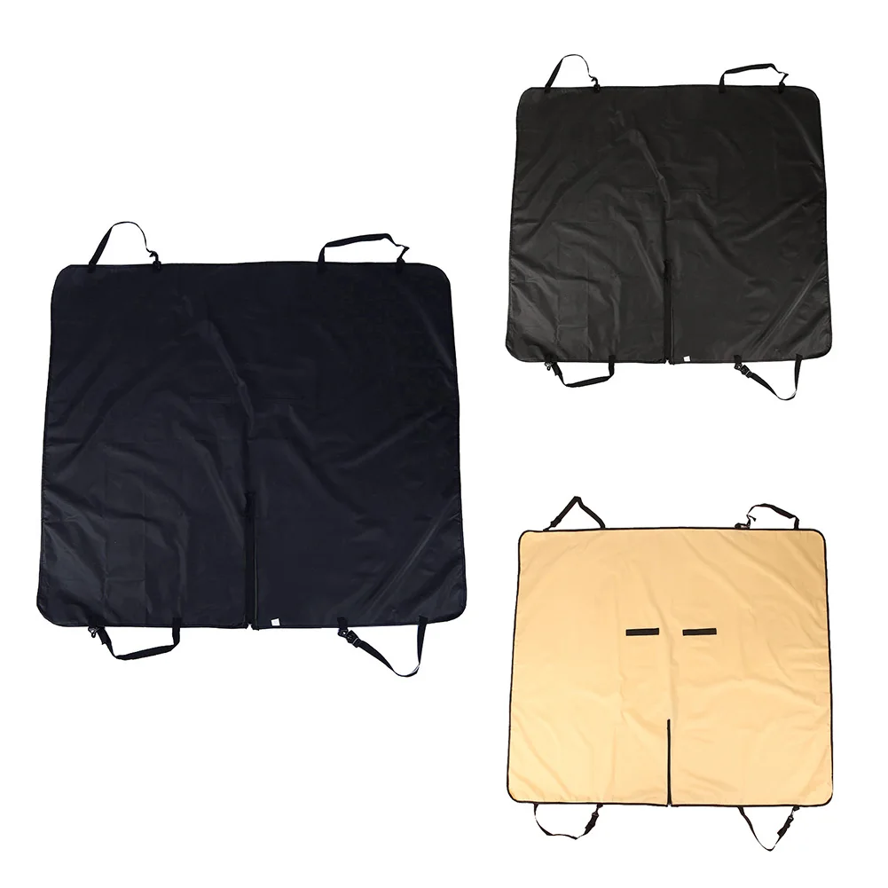 

Flax Waterproof Auto Car Rear Back Seat Pet Cushion Dog Cat Protector Mat