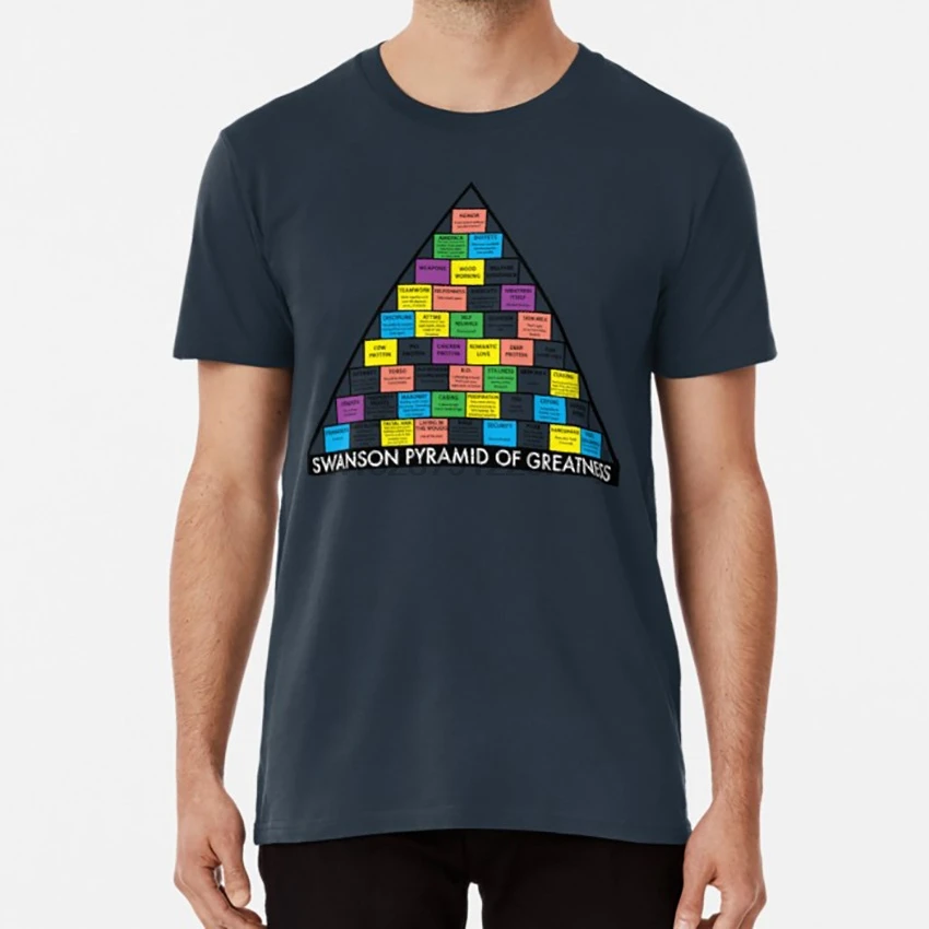 The Swanson Pyramid of Greatness T shirt |