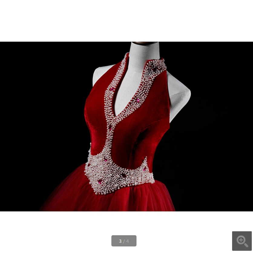 Vestido de festa, винное бархатное ТРАПЕЦИЕВИДНОЕ ПЛАТЬЕ С Лямкой Через Шею, платья для выпускного с жемчугом, v-образный вырез, длинный корсет, открытая спина, платья для выпускного вечера